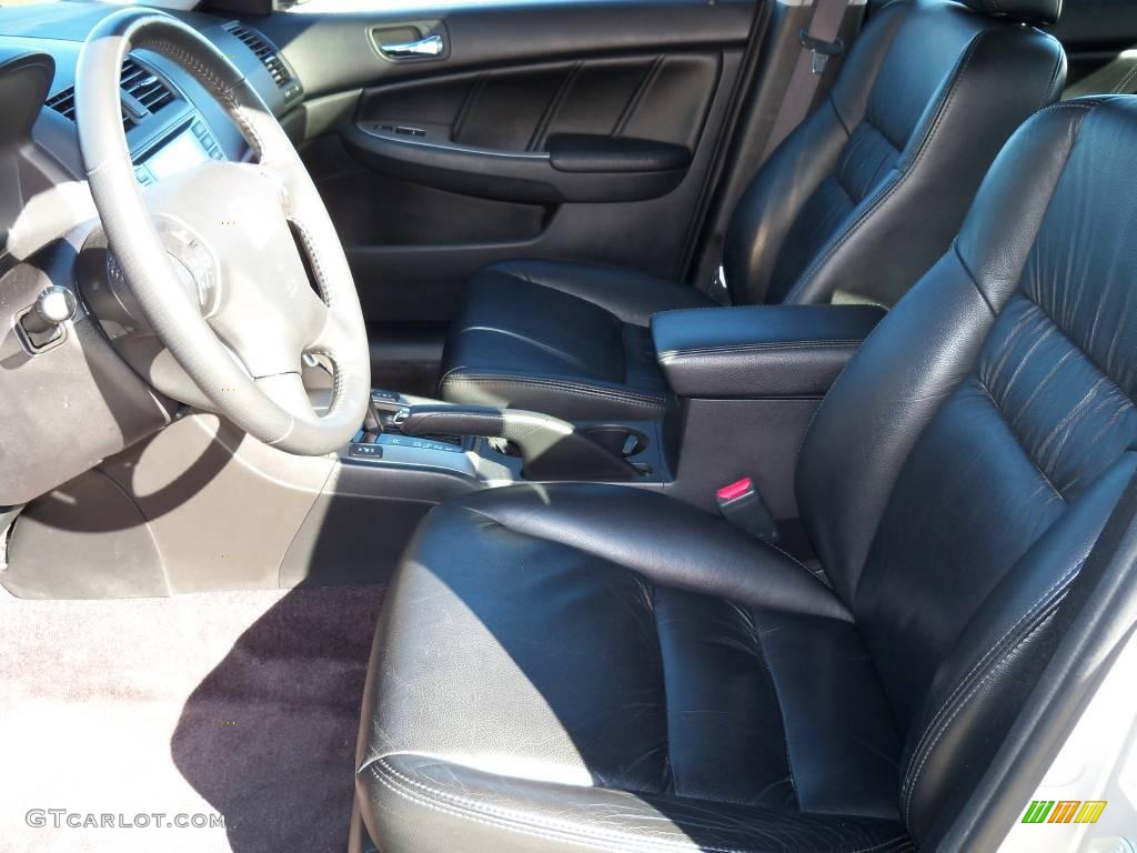 2006 Accord EX-L Sedan - Alabaster Silver Metallic / Black photo #23