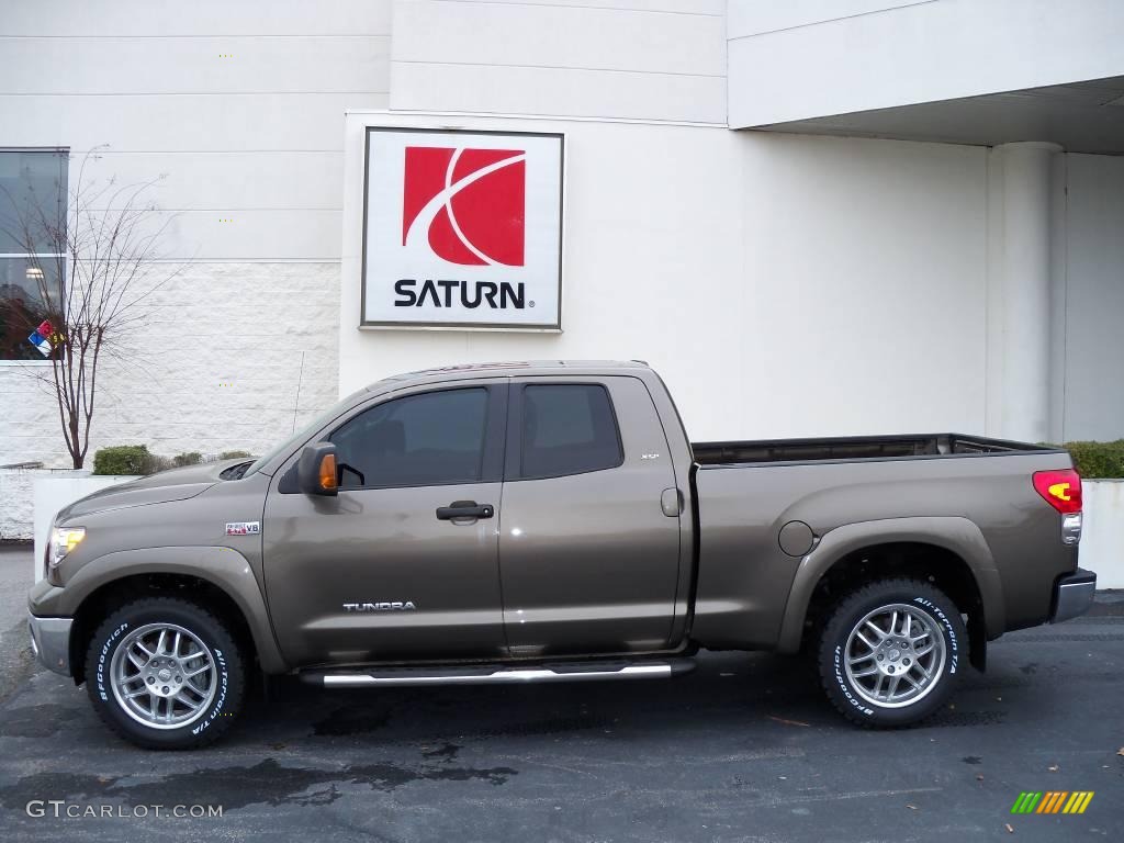 2008 Tundra SR5 X-SP Double Cab 4x4 - Pyrite Mica / Red Rock photo #1