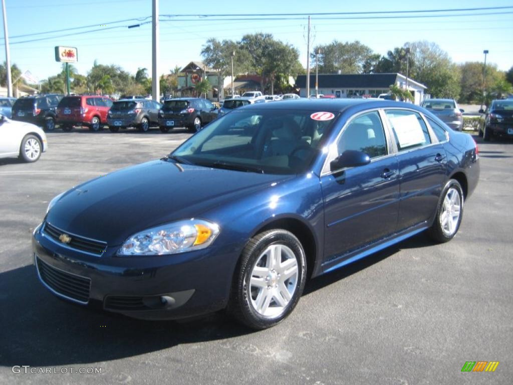 2010 Impala LT - Imperial Blue Metallic / Gray photo #1