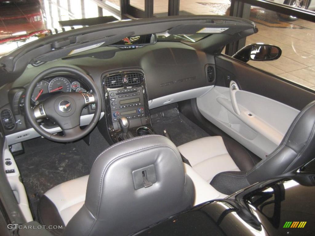 2010 Corvette Convertible - Black / Titanium Gray photo #8
