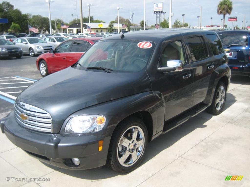 2010 HHR LT - Cyber Gray Metallic / Cashmere photo #1