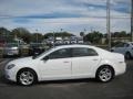 2009 Summit White Chevrolet Malibu LS Sedan  photo #3