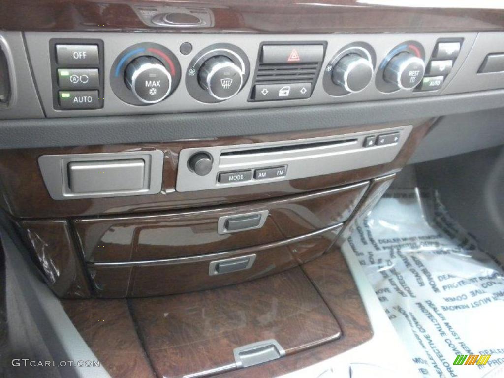 2006 7 Series 750Li Sedan - Monaco Blue Metallic / Basalt Grey/Flannel Grey photo #17