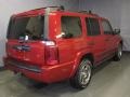 2006 Inferno Red Pearl Jeep Commander 4x4  photo #3