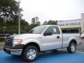 2009 Brilliant Silver Metallic Ford F150 XL Regular Cab  photo #1