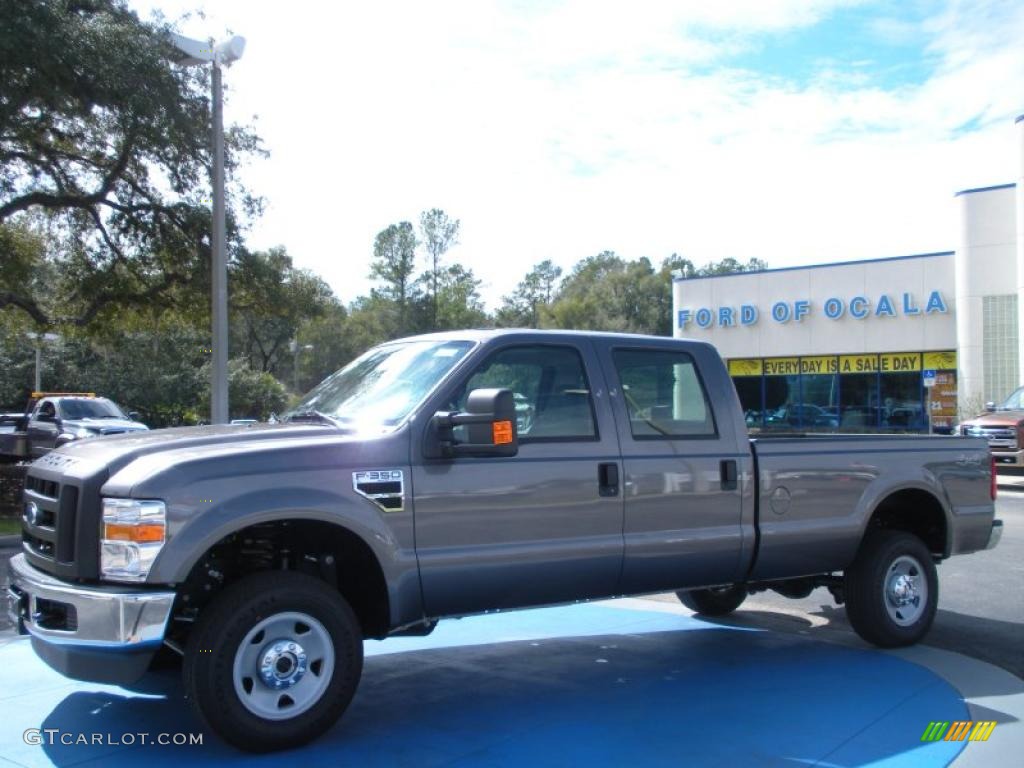 Sterling Grey Metallic Ford F350 Super Duty