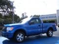 Blue Flame Metallic - F150 STX Regular Cab Photo No. 1