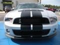 2010 Brilliant Silver Metallic Ford Mustang Shelby GT500 Coupe  photo #5