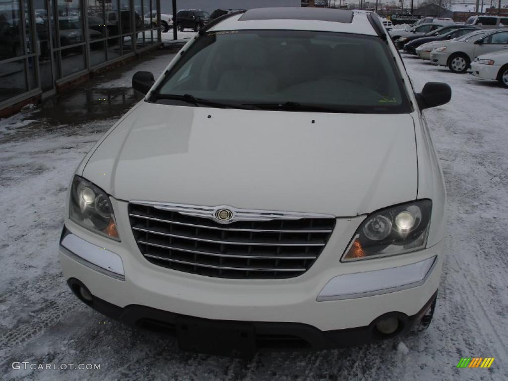 2004 Pacifica AWD - Stone White / Light Taupe photo #2