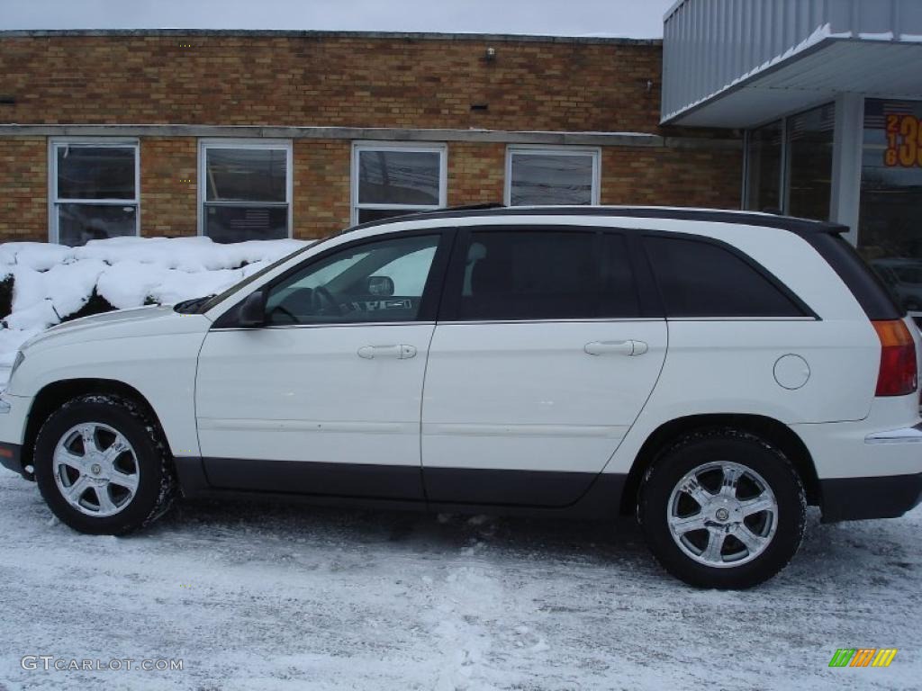 2004 Pacifica AWD - Stone White / Light Taupe photo #8