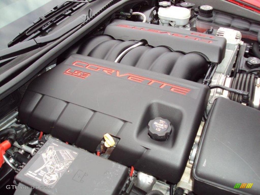 2008 Corvette Coupe - Victory Red / Red photo #14
