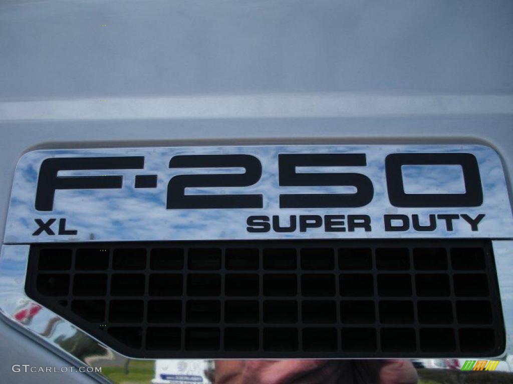 2010 F250 Super Duty XL Regular Cab 4x4 - Ingot Silver Metallic / Medium Stone photo #4