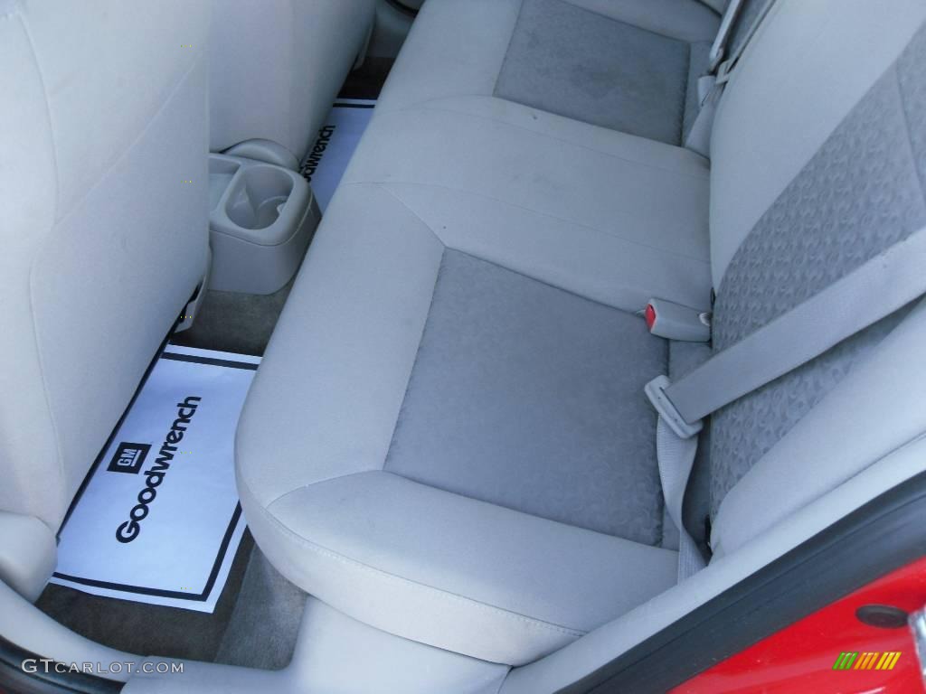 2008 Cobalt LS Sedan - Victory Red / Gray photo #11