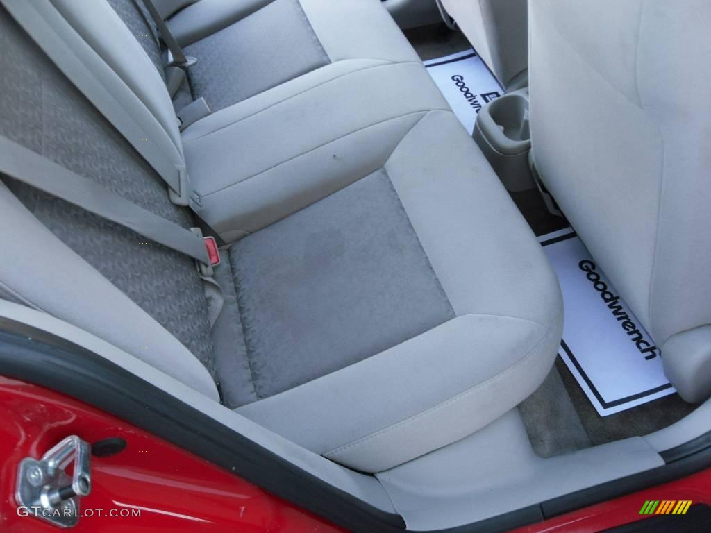 2008 Cobalt LS Sedan - Victory Red / Gray photo #13