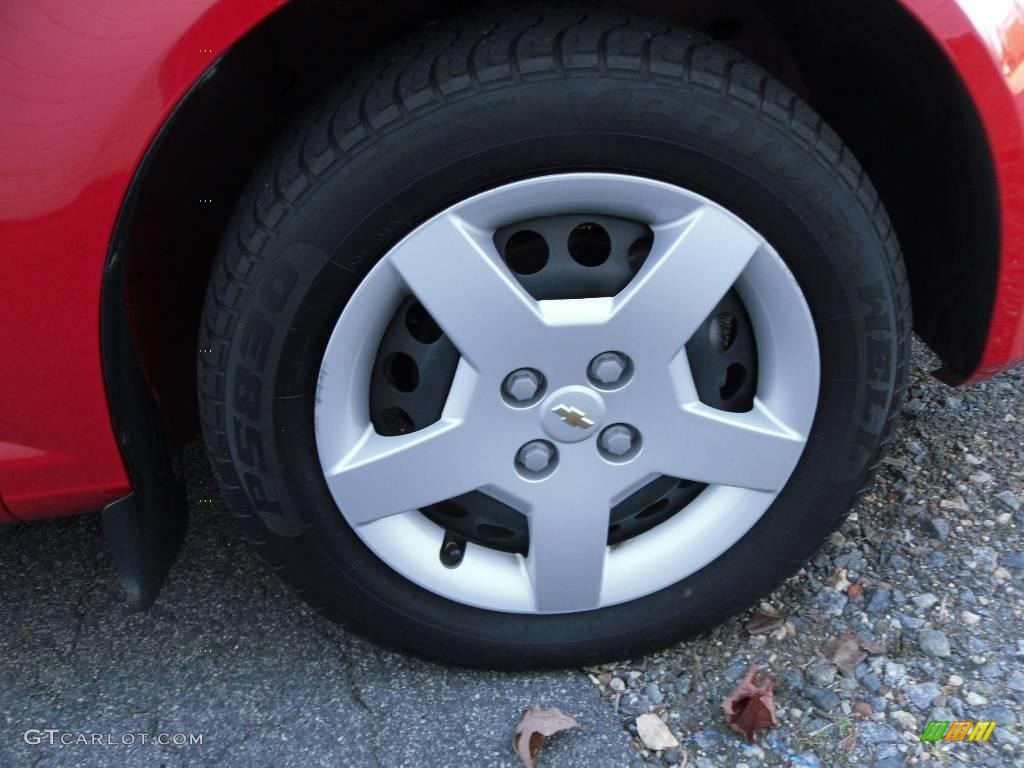 2008 Cobalt LS Sedan - Victory Red / Gray photo #17