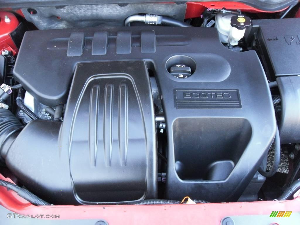 2008 Cobalt LS Sedan - Victory Red / Gray photo #20