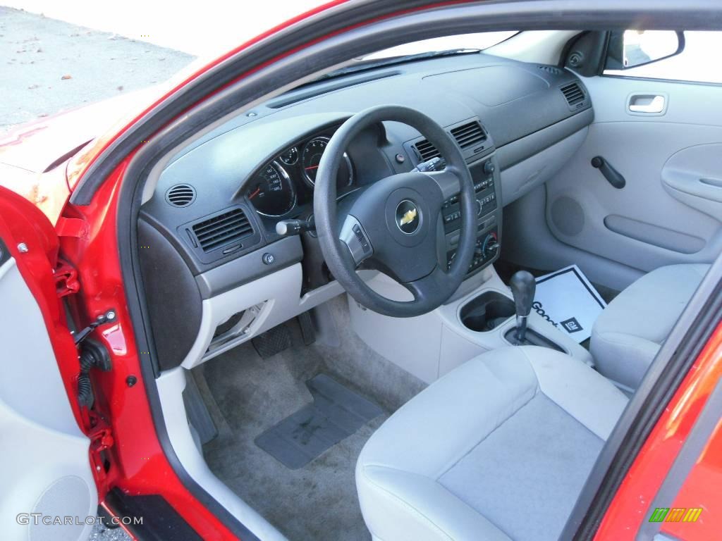 2008 Cobalt LS Sedan - Victory Red / Gray photo #25
