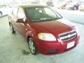 Victory Red - Aveo LS Sedan Photo No. 5