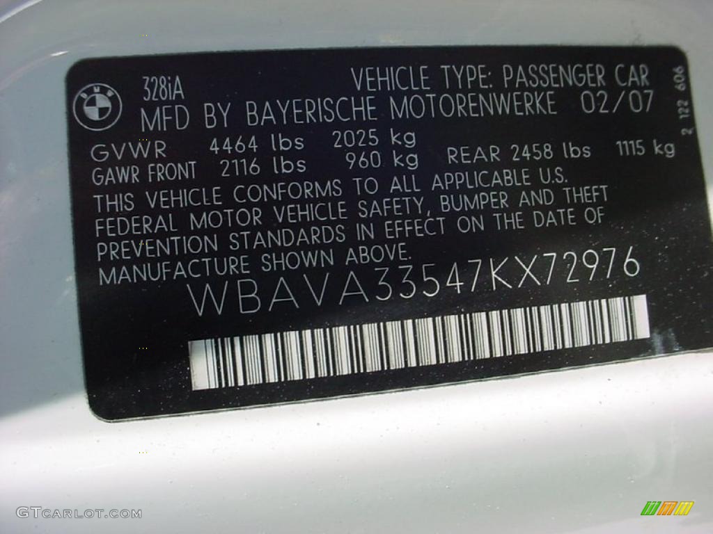 2007 3 Series 328i Sedan - Alpine White / Beige photo #18