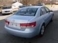 2008 Silver Blue Hyundai Sonata GLS  photo #4