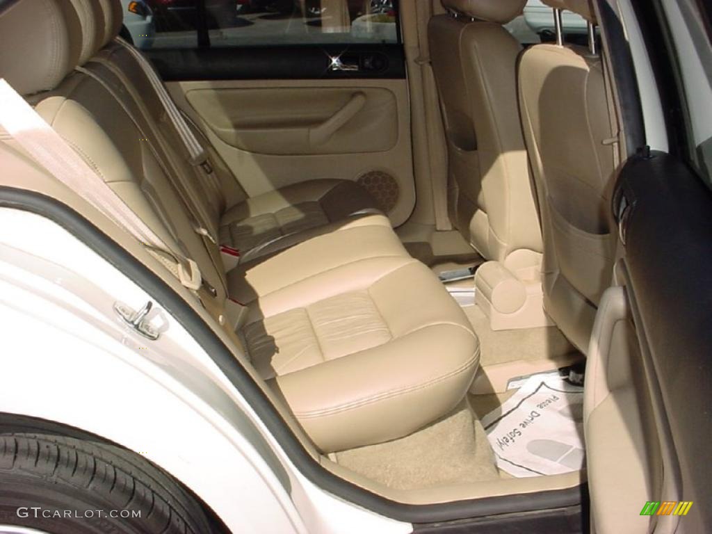 2003 Jetta GL 1.8T Sedan - Campanella White / Beige photo #12