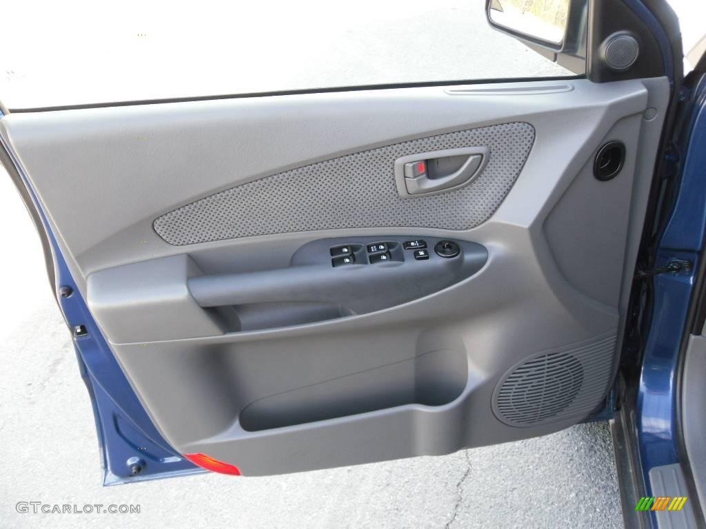 2008 Tucson SE 4WD - Nautical Blue / Gray photo #7