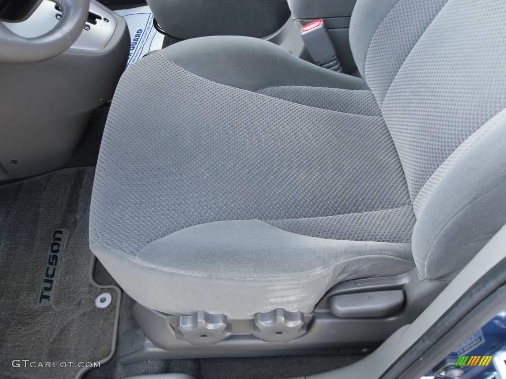 2008 Tucson SE 4WD - Nautical Blue / Gray photo #8