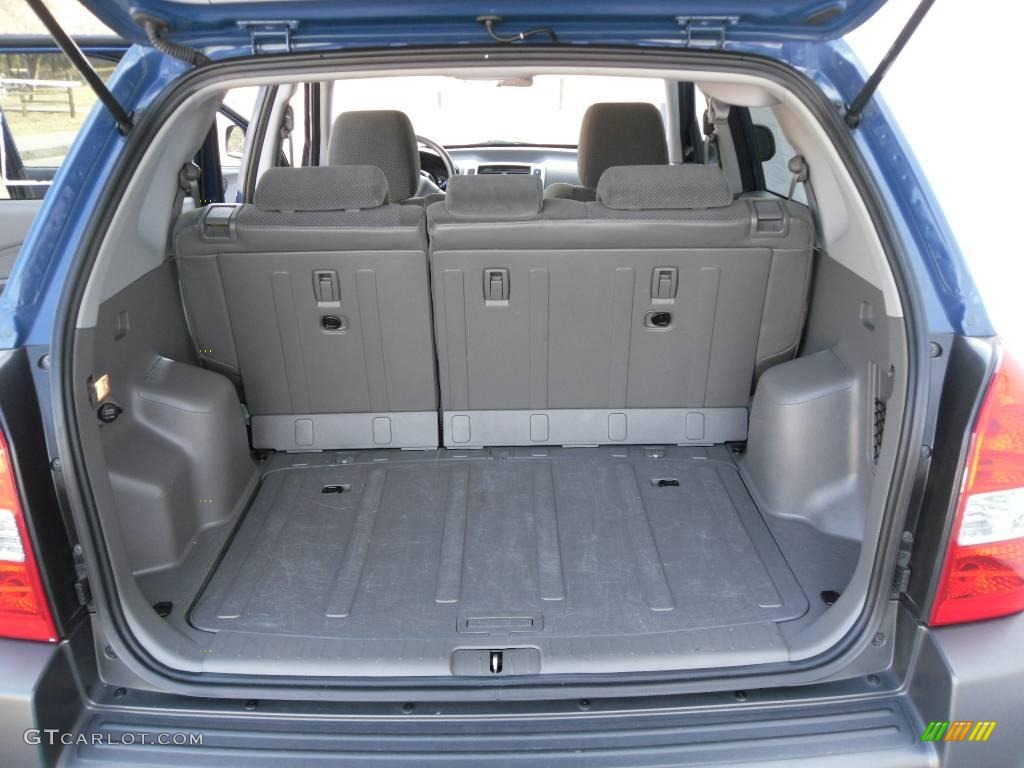 2008 Tucson SE 4WD - Nautical Blue / Gray photo #12