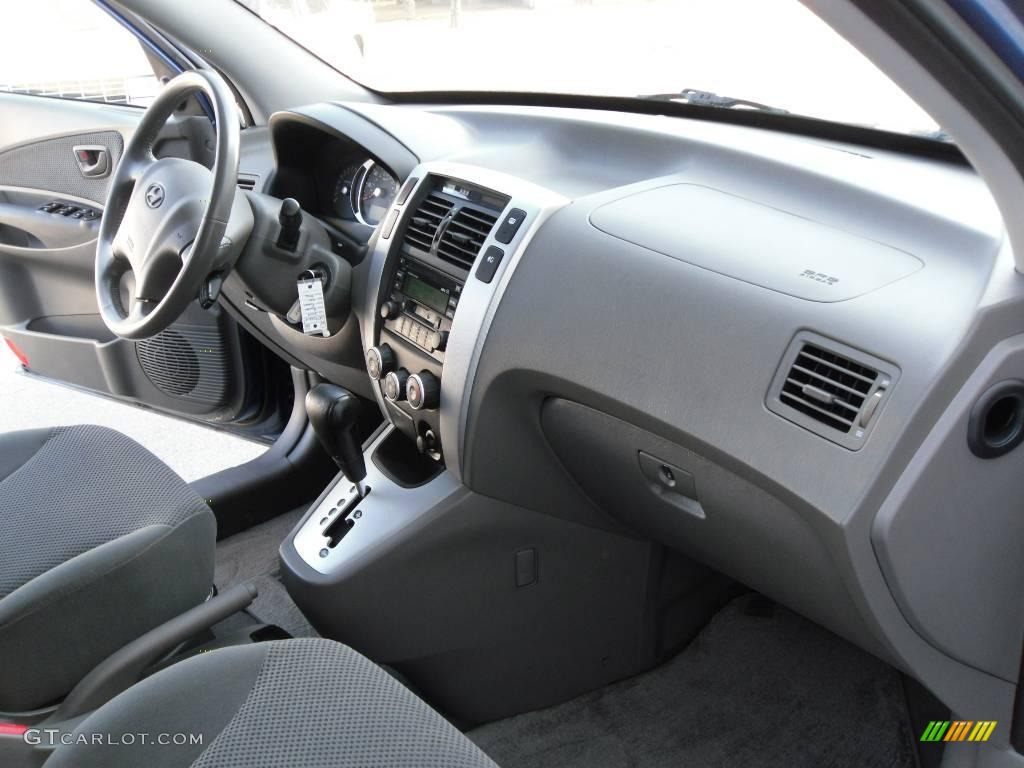 2008 Tucson SE 4WD - Nautical Blue / Gray photo #15