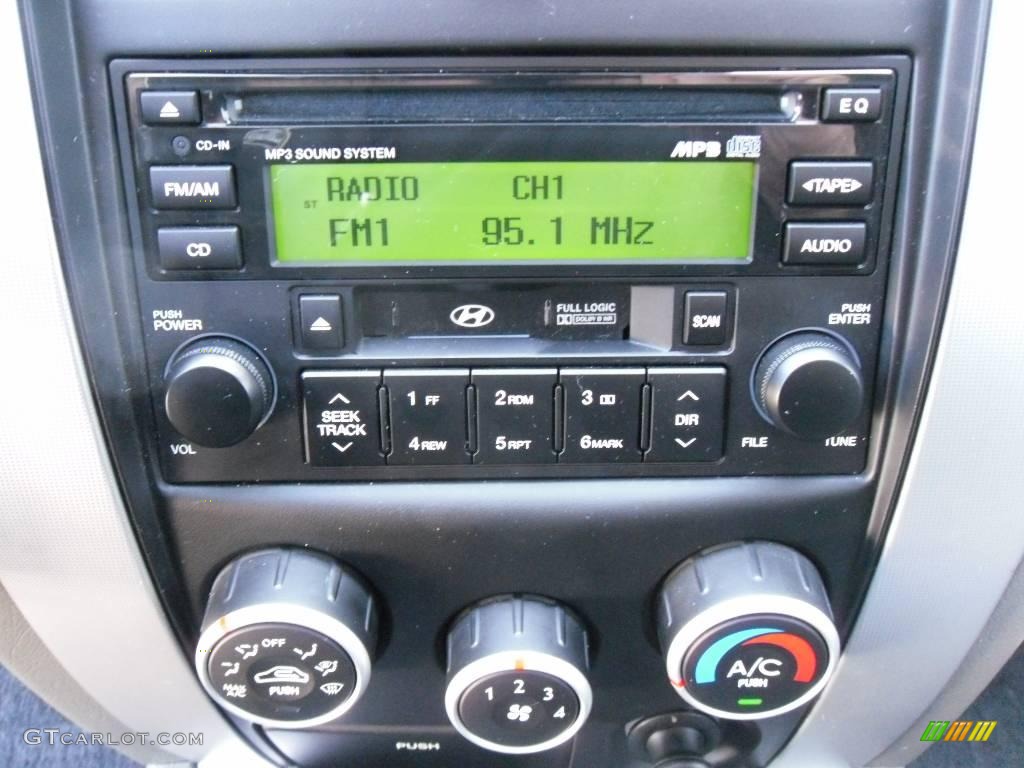 2008 Tucson SE 4WD - Nautical Blue / Gray photo #23