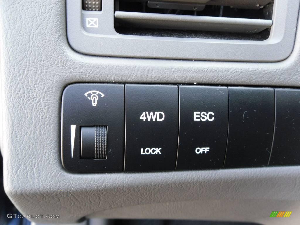 2008 Tucson SE 4WD - Nautical Blue / Gray photo #25