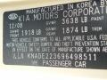 Cashmere Beige - Rio LX Sedan Photo No. 29