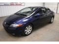 Fiji Blue Metallic - Civic LX Coupe Photo No. 4