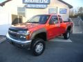 2005 Victory Red Chevrolet Colorado Z71 Extended Cab 4x4  photo #2