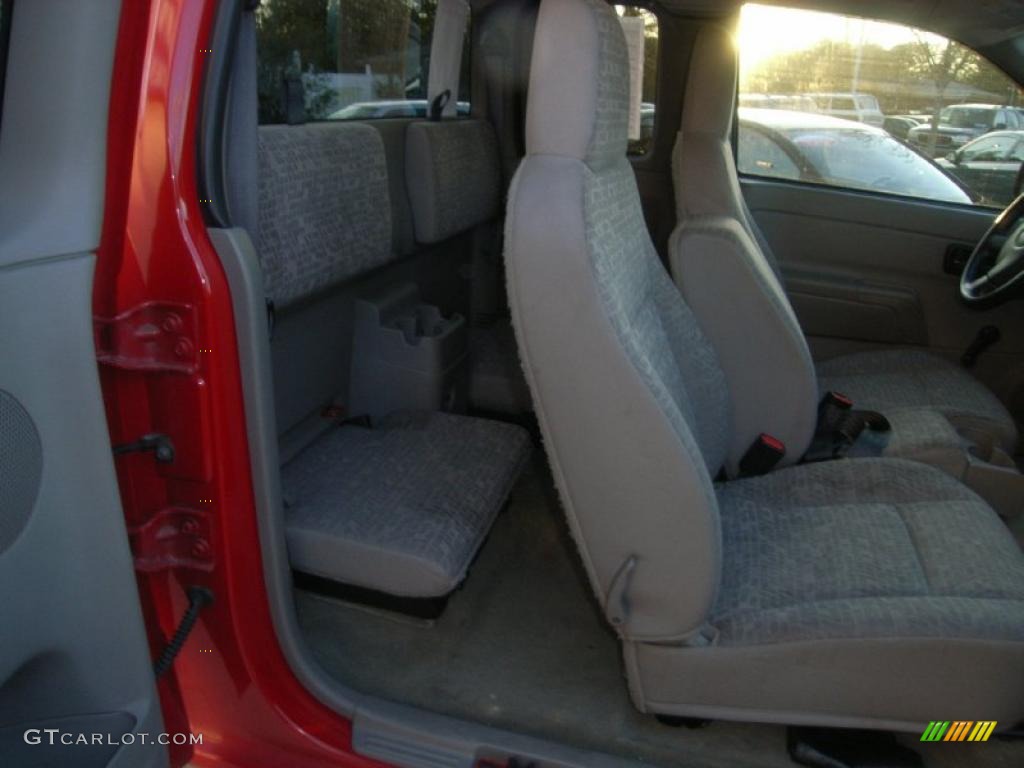 2005 Colorado Z71 Extended Cab 4x4 - Victory Red / Medium Dark Pewter photo #11