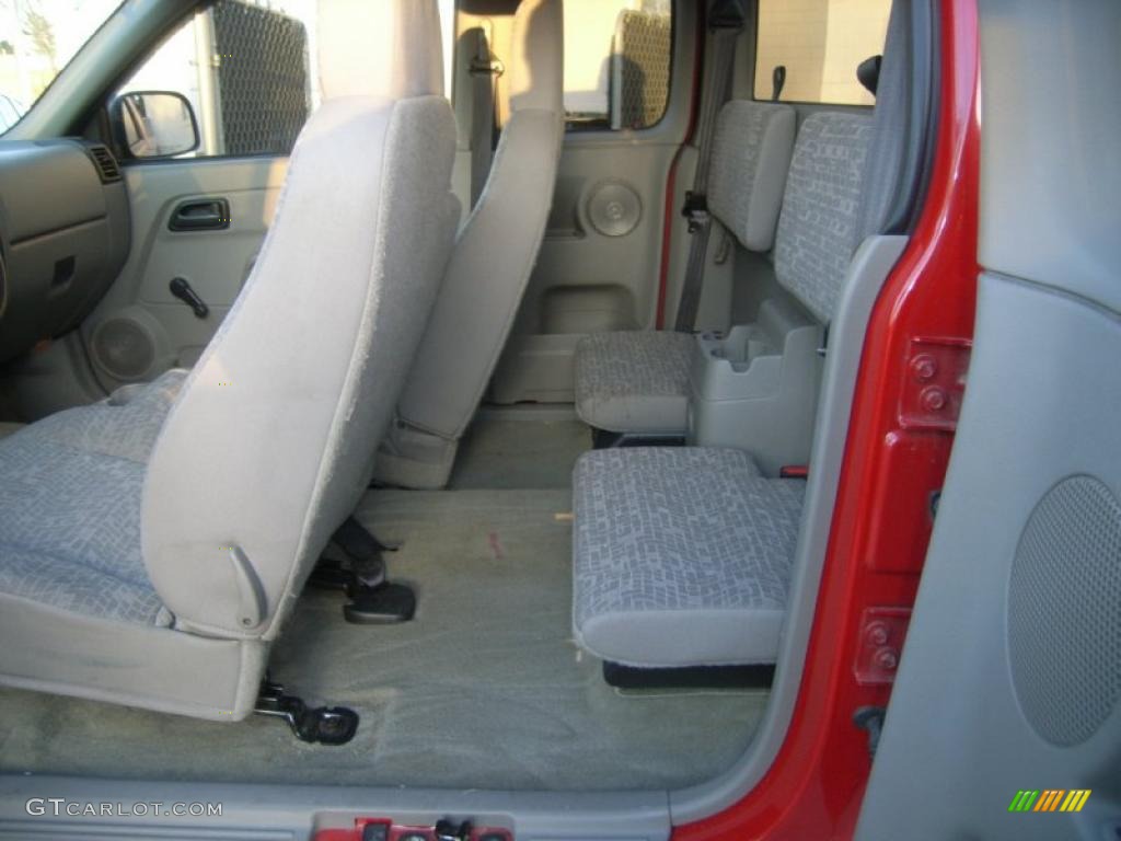 2005 Colorado Z71 Extended Cab 4x4 - Victory Red / Medium Dark Pewter photo #12