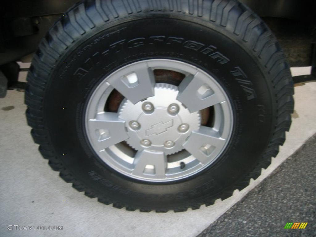 2005 Colorado Z71 Extended Cab 4x4 - Victory Red / Medium Dark Pewter photo #20