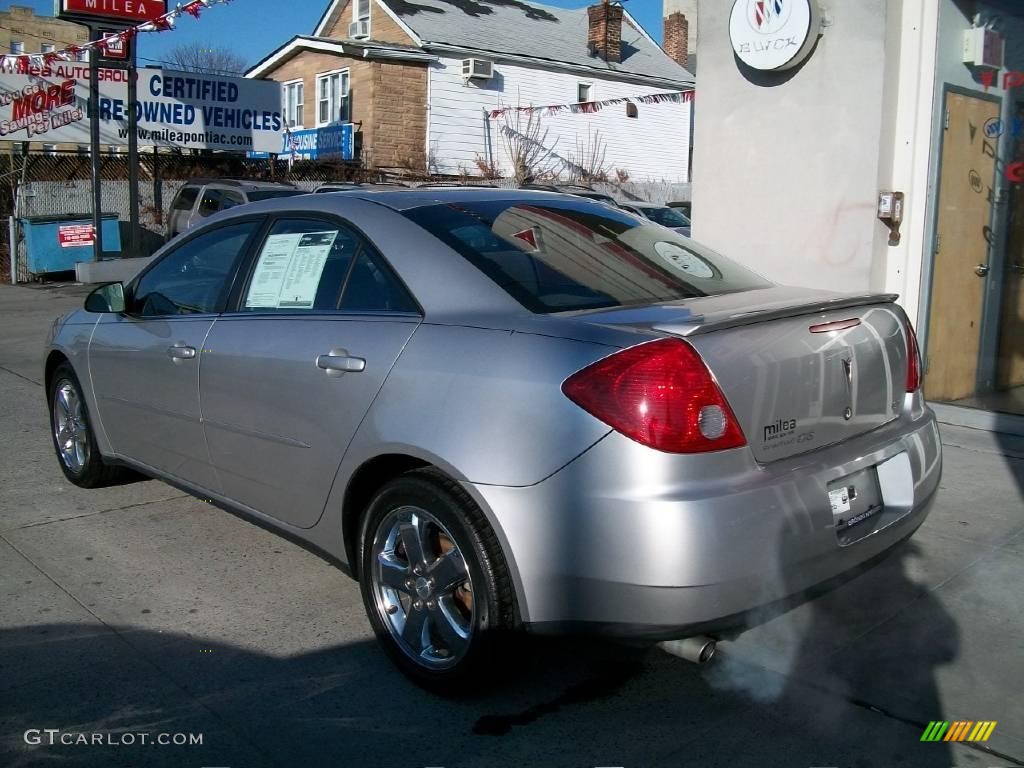 2006 G6 GT Sedan - Liquid Silver Metallic / Ebony photo #4