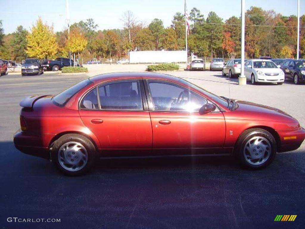 1996 S Series SL2 Sedan - Medium Red / Gray photo #4