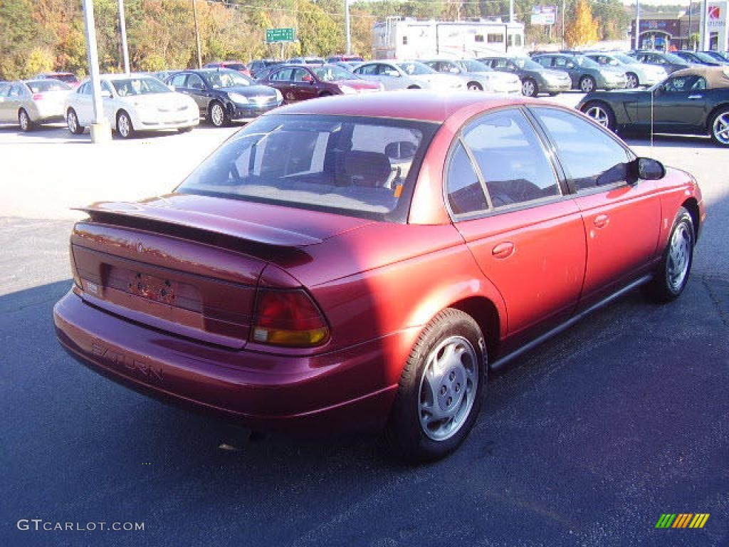 1996 S Series SL2 Sedan - Medium Red / Gray photo #5