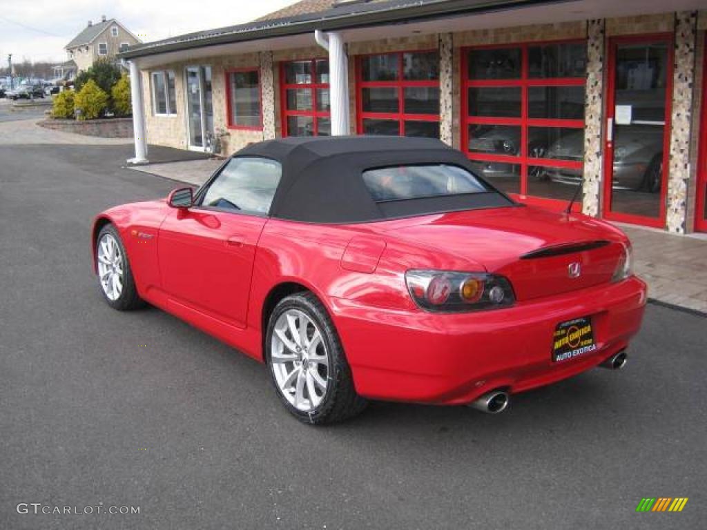 2007 S2000 Roadster - New Formula Red / Black photo #2