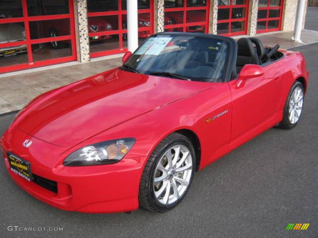 2007 S2000 Roadster - New Formula Red / Black photo #15