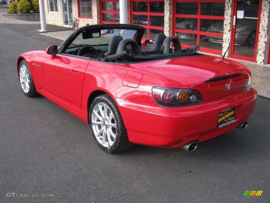 2007 S2000 Roadster - New Formula Red / Black photo #16