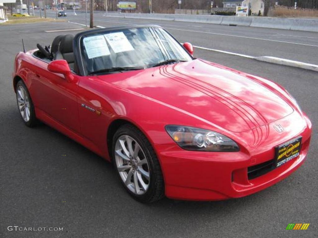 2007 S2000 Roadster - New Formula Red / Black photo #18