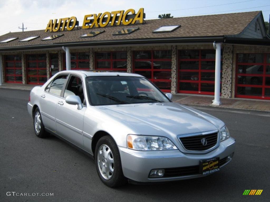 2000 RL 3.5 Sedan - Sebring Silver Metallic / Ebony photo #1