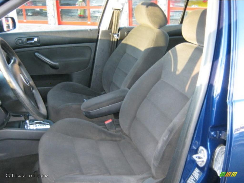 2002 Jetta GLS 1.8T Sedan - Indigo Blue / Black photo #6