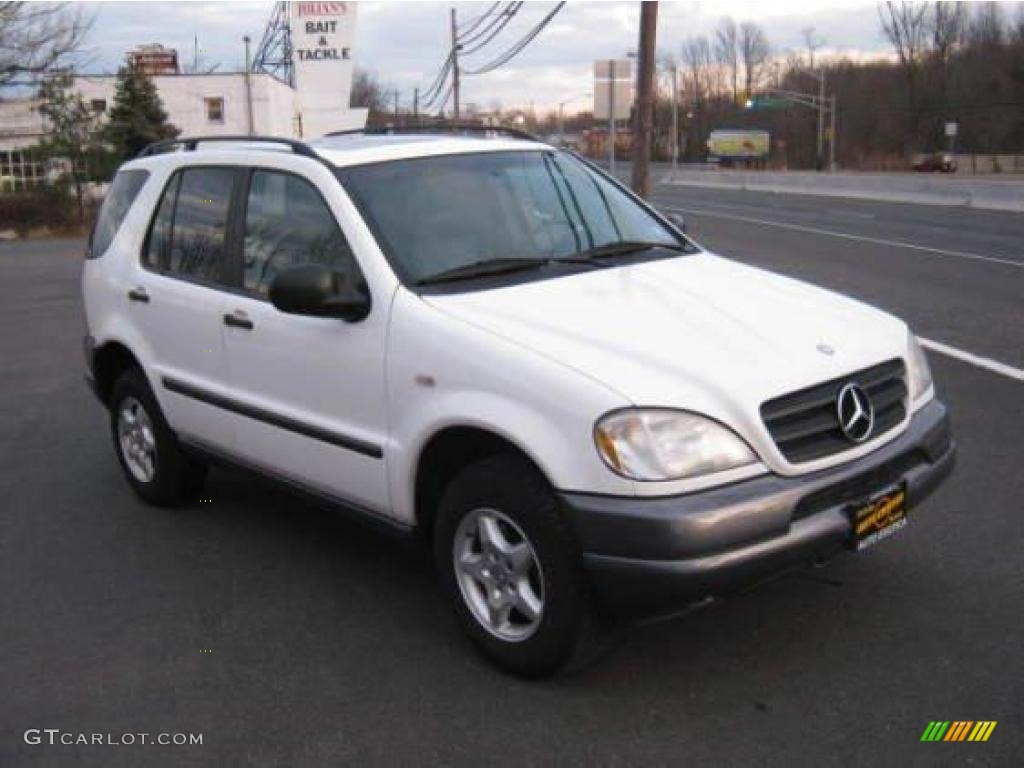1998 ML 320 4Matic - Polar White / Grey photo #3