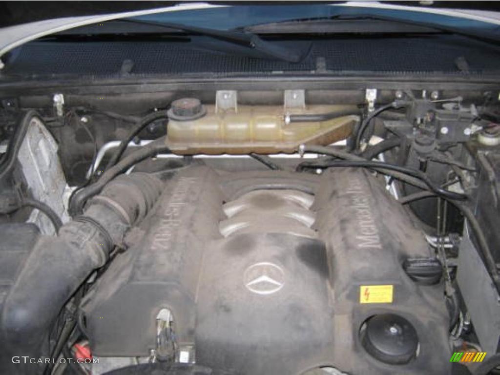 1998 ML 320 4Matic - Polar White / Grey photo #9