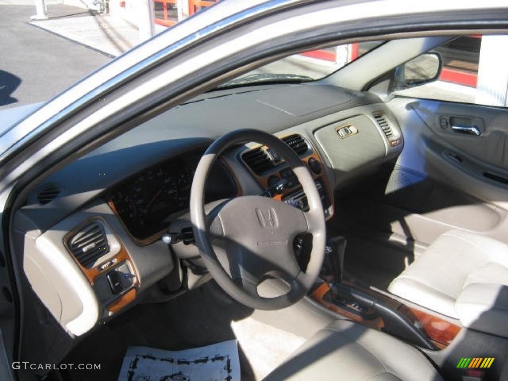 1999 Accord LX Sedan - Heather Mist Metallic / Tan photo #5