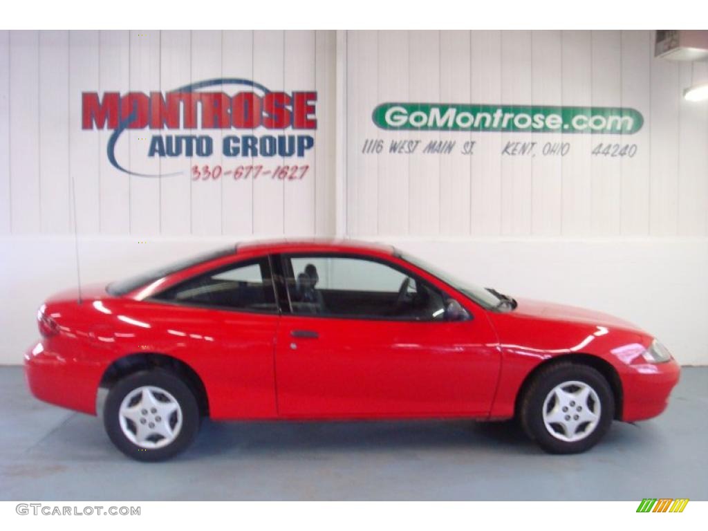 2004 Cavalier Coupe - Victory Red / Graphite photo #2